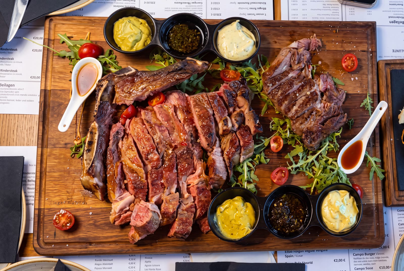 Narezani steakovi s Campo umacima
